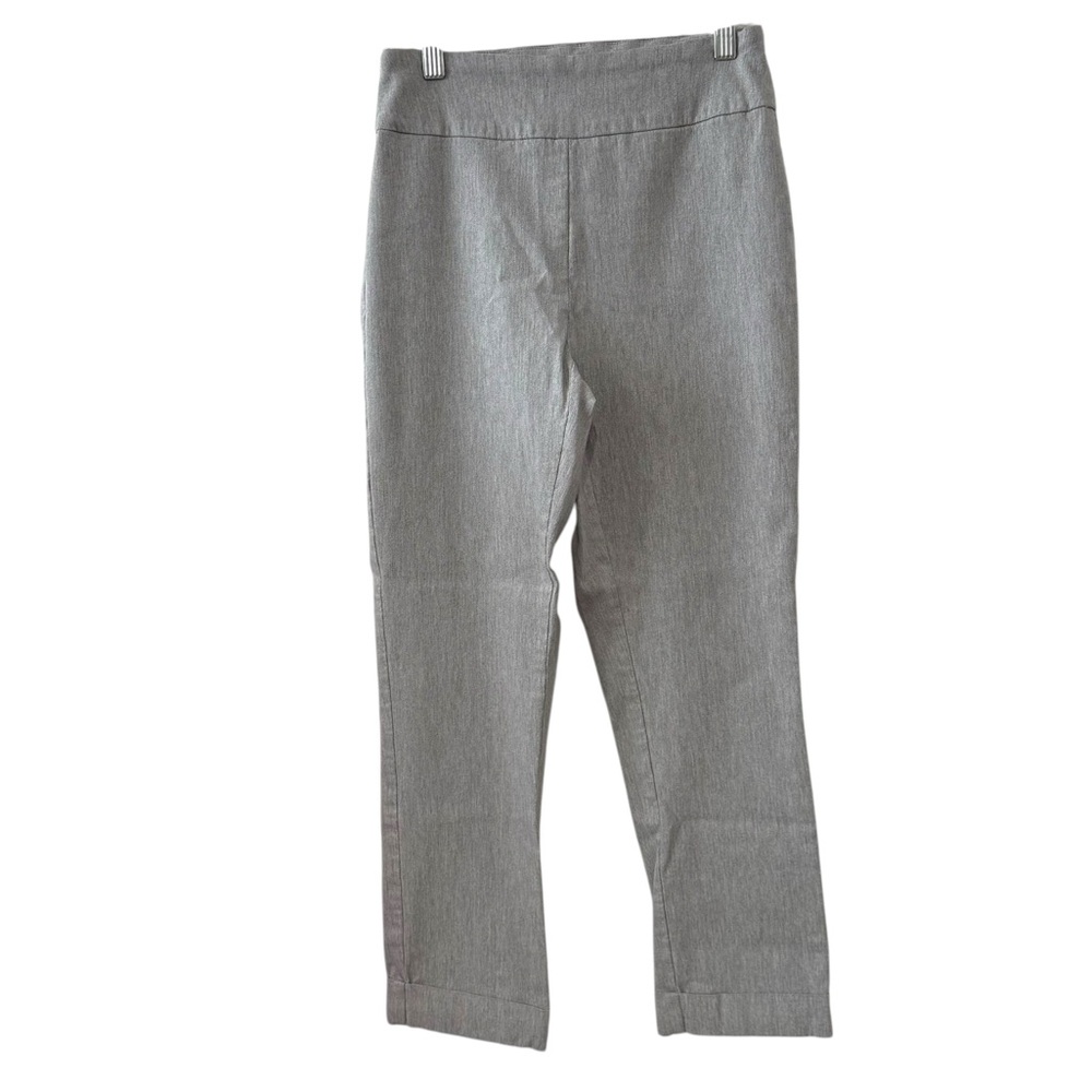 Tribal Women’s Gray Pull-On Dress Pants Size 4 – Cropped Career Work Trousers